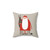 Christmas Santa and Reindeer Pillow