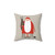 Christmas Santa and Reindeer Pillow