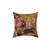 Tea Time Pillow featuring a cozy autumn scene