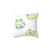 Cute frog decorative throw pillow