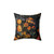 Vintage Botanical Night Garden Pillow