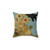Floral Cat Pillow by Vincent Van Gogh