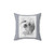 Cavachon Dog Breed Graphite Portrait Pillow
