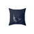 Starry Whale Decorative Pillow