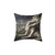 Emo White Wolf Sad Meme Decorative Pillow