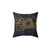 Clockwork Writing Pattern Pillow