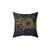 Clockwork Writing Pattern Pillow