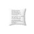 10 Things I Hate About You Romantic Couple Pillow