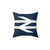British Rail White Pillow for Vintage Train Decor