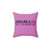 I Run Like a Girl Throw Pillow - Motivational Running Decor