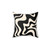 Retro Abstract Swirl Pattern Pillow