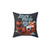 Fluffy red panda decorative pillow