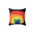 Vibrant Rainbow Cats Accent Pillow