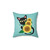 Whimsical Sunflower Pillow for Cats