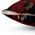 Botanical Dark Red Midnight Roses Pillow