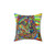 Colorful Psychedelic Wolf Pillow