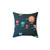 Solar System Themed Decorative Pillow