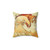 Alphonse Mucha Art Nouveau Decorative Pillow