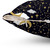 Celestial Stars and Moons Throw Pillow