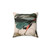 Audubon Great Blue Heron Illustration Pillow for Bird Lovers