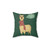 Cozy Christmas Llama Pillow