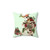 Succulent Surrender Skeleton Pillow with Botanical and Occult Motifs