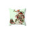 Succulent Surrender Skeleton Pillow with Botanical and Occult Motifs