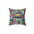 Retro Cassette Tape Throw Pillow