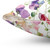 Watercolor Sweet Peas Floral Throw Pillow