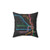 Chicago Transit Map Throw Pillow