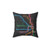 Chicago Transit Map Throw Pillow