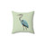 Great Blue Heron Decorative Throw Pillow