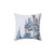Cinderella's Castle Watercolor Pillow