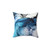 Alcohol Ink Painting Pillow - White Sand Blue Sea