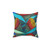 Eucalypt Cluster Pastel Throw Pillow