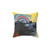 Vibrant Abstract Design Throw Pillow