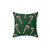 Candy Cane Pattern Decorative Pillow
