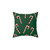 Candy Cane Pattern Decorative Pillow