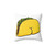 Taco Butt Pillow - Funny Mexican-Inspired Accent Cushion