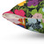 Warhol Flowers Colorful Decorative Pillow