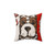 Isle of Dogs Boss Baseball Card Pillow