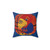 Old Time KU Jayhawks Basketball Pillow