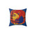 Old Time KU Jayhawks Basketball Pillow