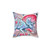 Cosmic Dinosaur Watercolor Pillow
