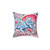 Cosmic Dinosaur Watercolor Pillow