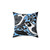 Blue birds decorative throw pillow