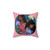 Vanakkam Desi Pillow with Vibrant Sri Lankan Art Design