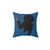 Black Labrador Retriever Throw Pillow