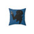 Black Labrador Retriever Throw Pillow