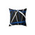 Abstract patterned decorative pillow
